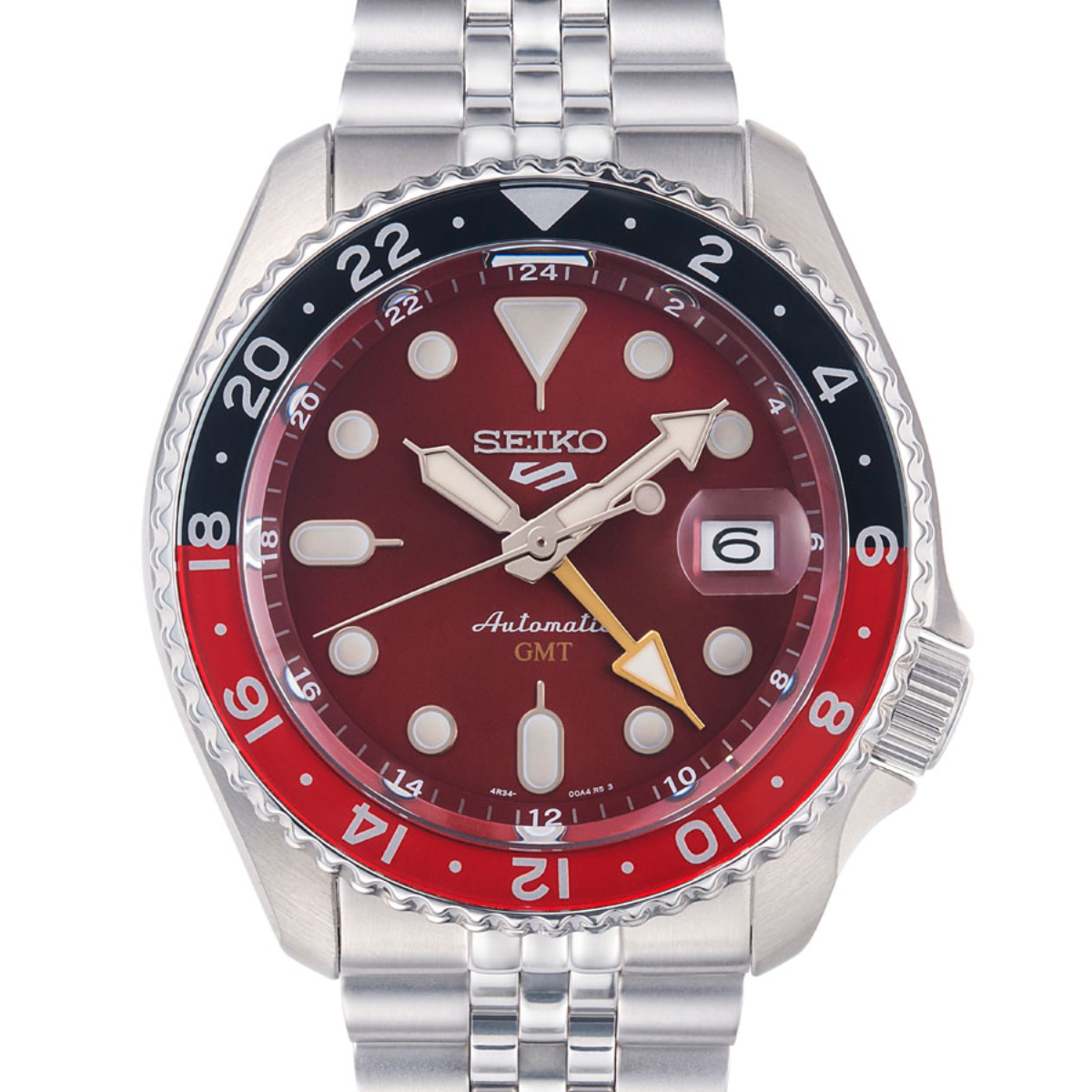 Seiko 5 Sports GMT SSK031K1 SSK031 SSK031K Passion Red Limited Edition