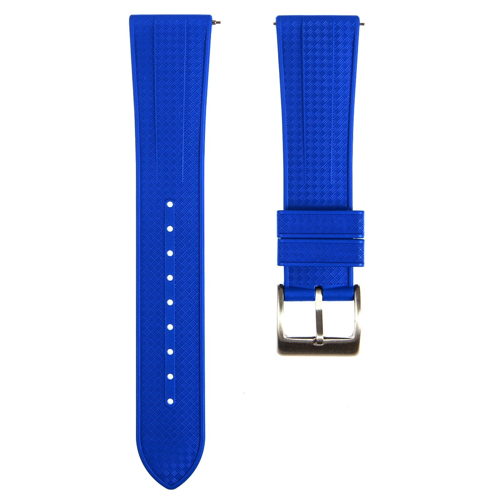 Grid FKM Rubber Strap - Quick-Release – Royal Blue (2412)