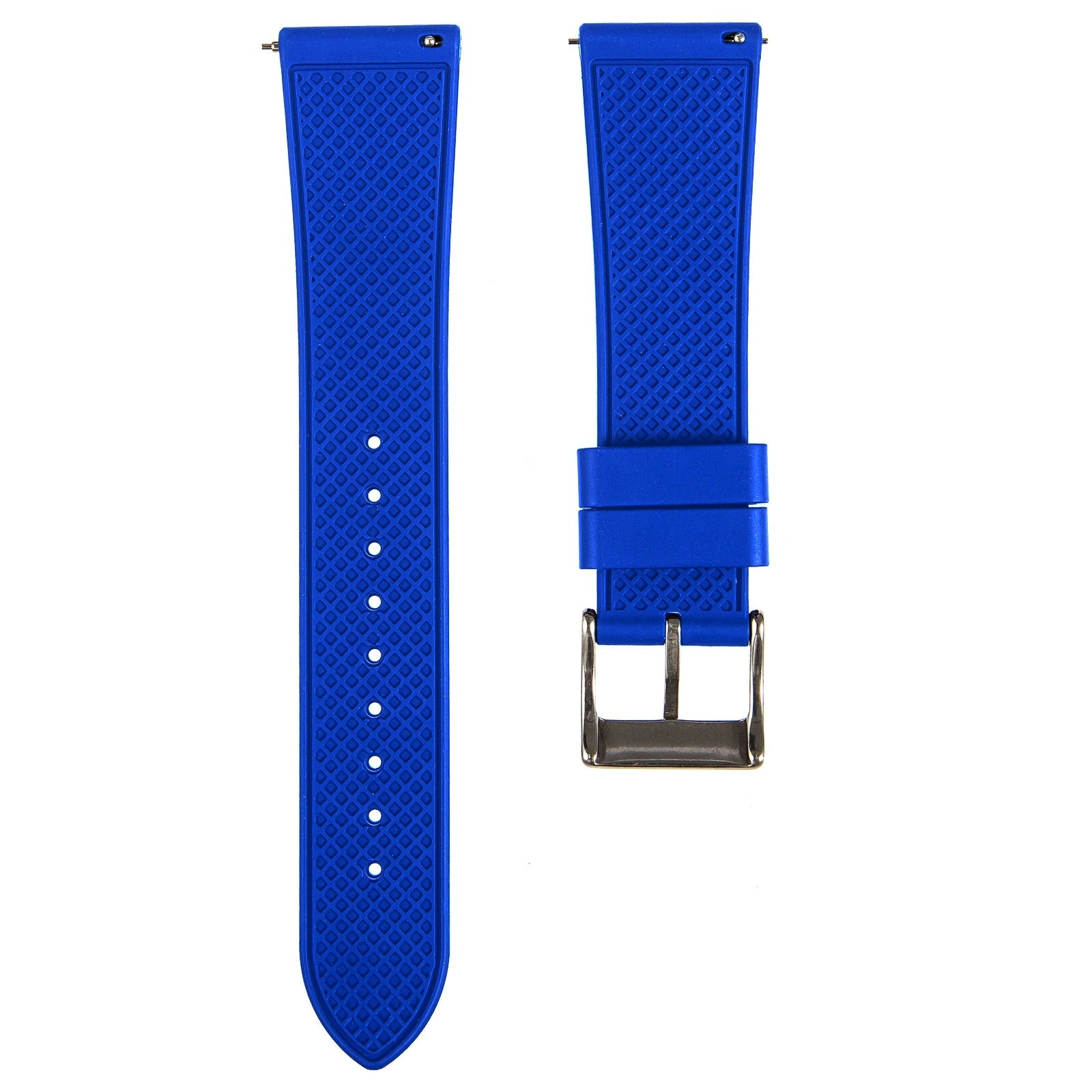 Grid FKM Rubber Strap - Quick-Release – Royal Blue (2412)