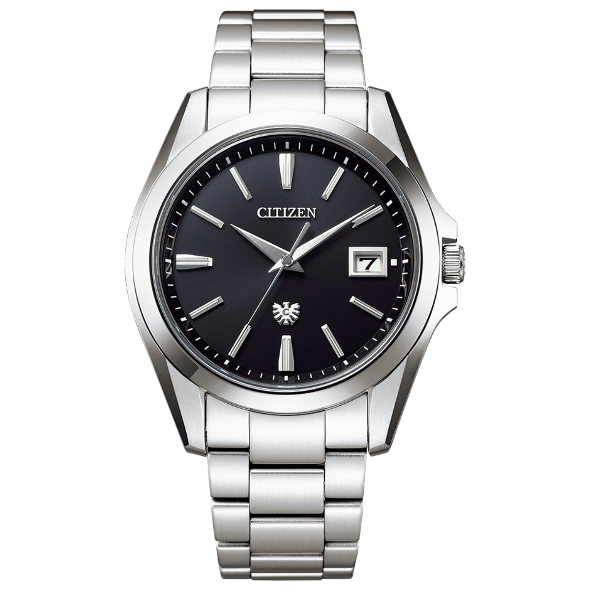 Citizen “The Citizen” AQ4060-50E AQ4060 Black Dial Eco-Drive Casual Mens Watch