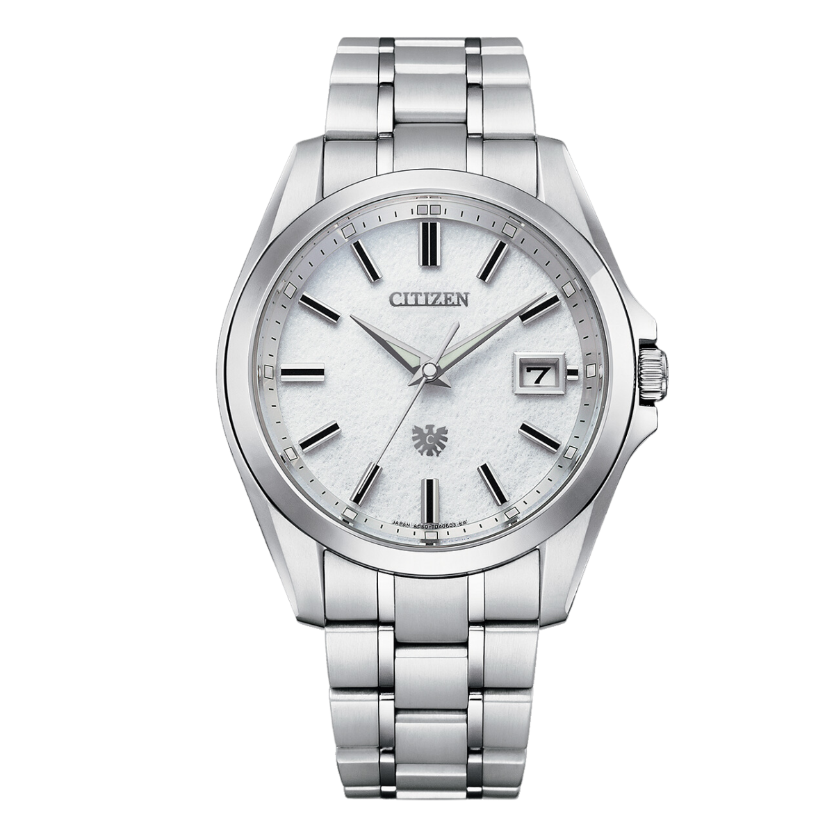 Citizen “The Citizen” Tosa Washi AQ4091-56A AQ4091 Super Titanium White Dial Watch