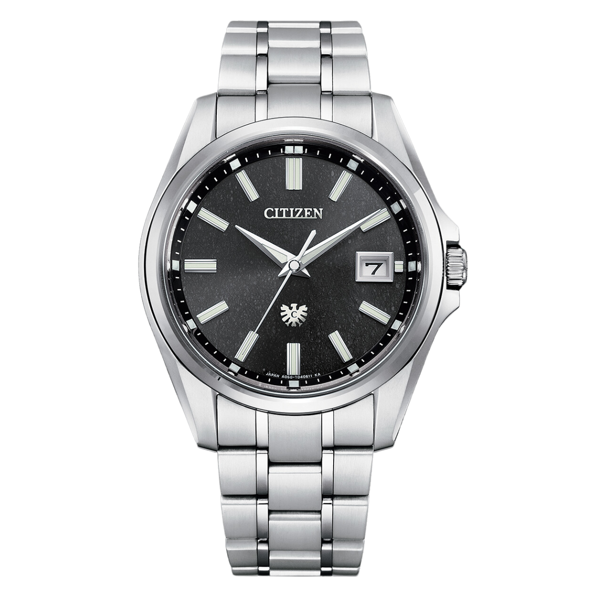 Citizen “The Citizen” Tosa Washi AQ4091-56E AQ4091 Super Titanium Black Dial Watch