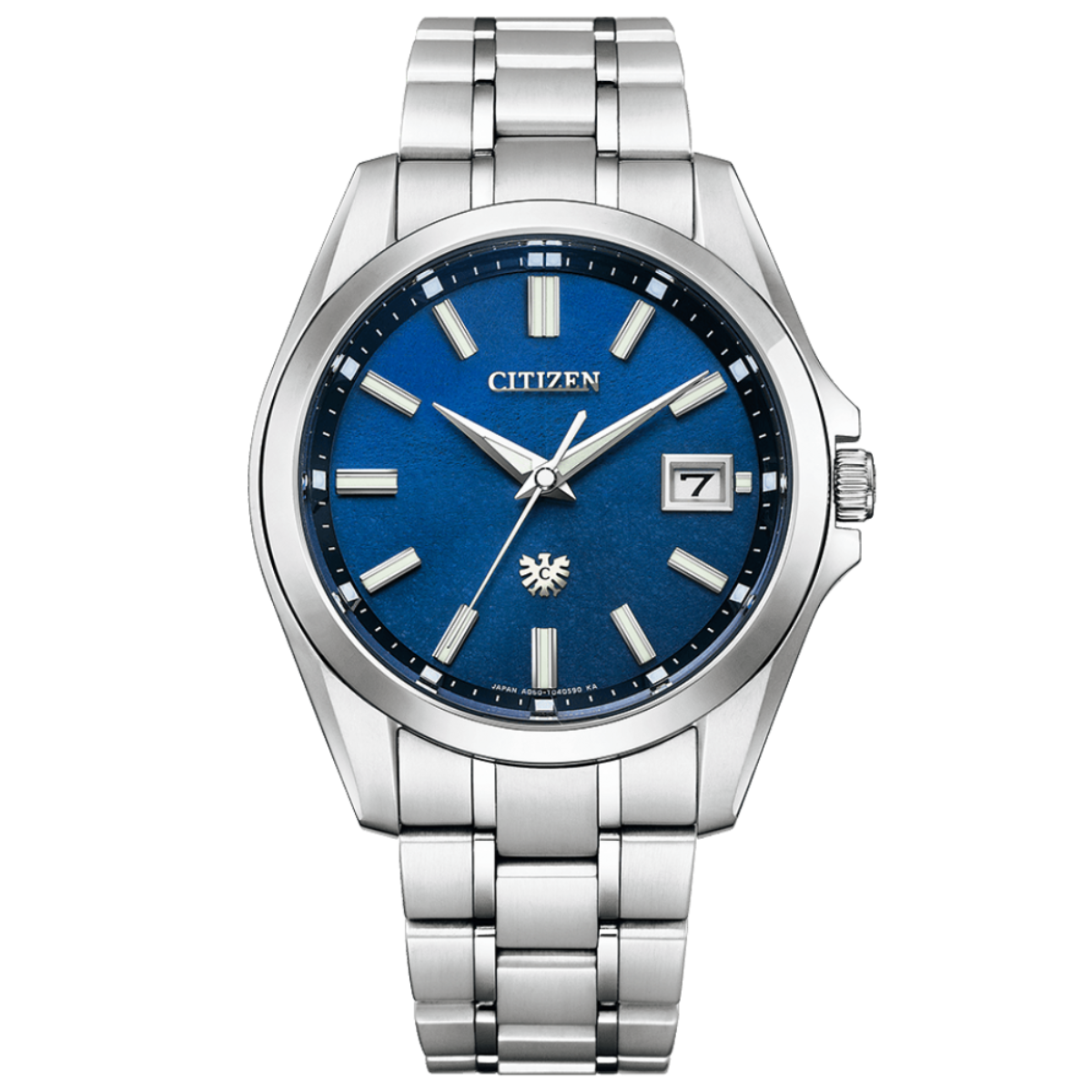 Citizen  “The Citizen”  Tosa Washi AQ4091-56L AQ4091 Super Titanium Navy Blue Dial  Watch