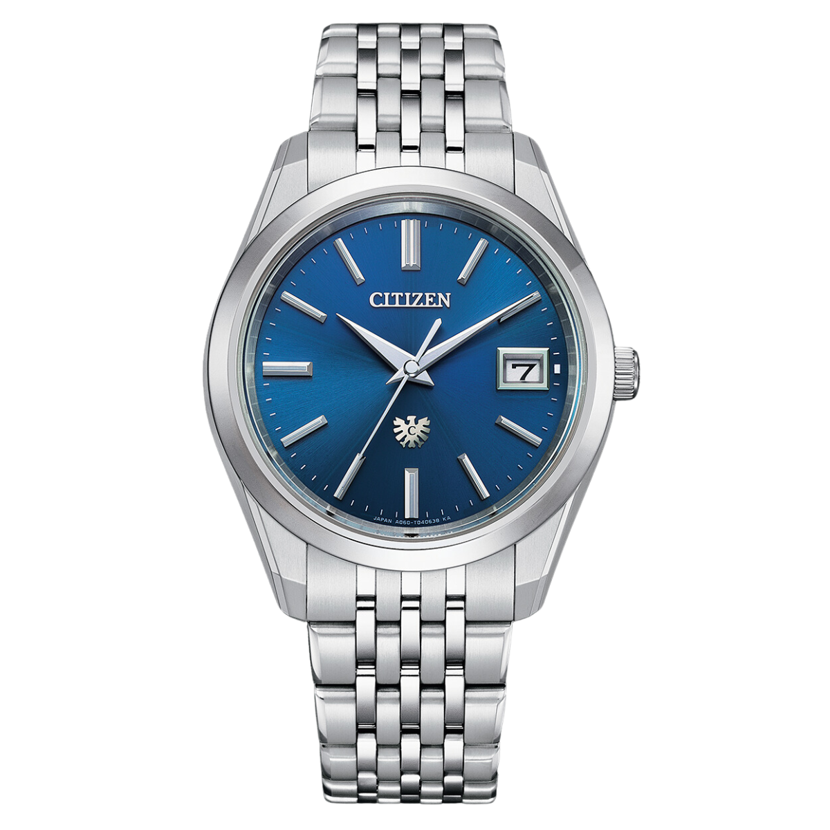 Citizen “The Citizen” Blue Dial AQ4100-57L AQ4100 AQ4100-57 Super Titanium Watch