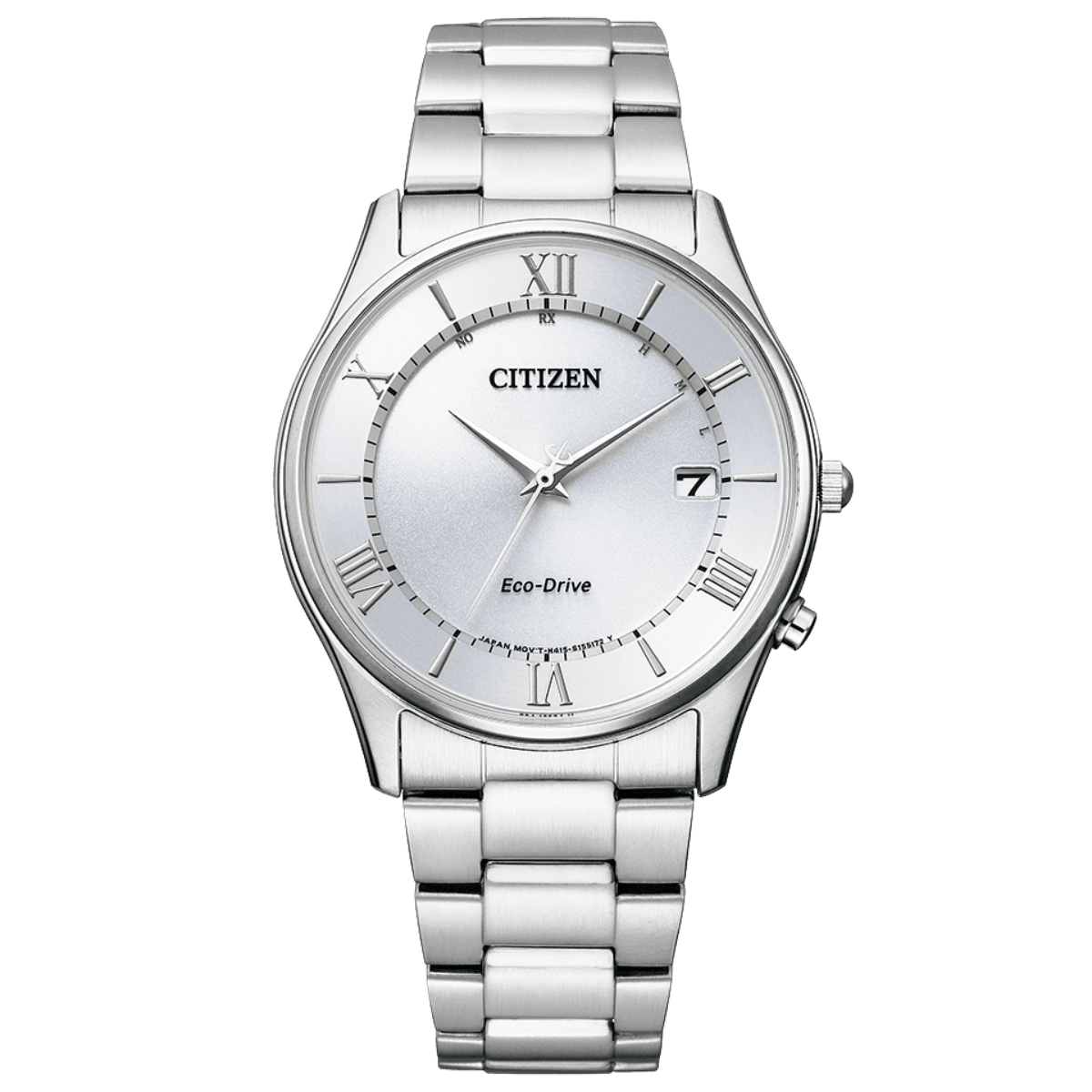 Citizen Collection Eco-Drive AS1060-54A AS1060 AS1060-54 White Dial Casual Watch