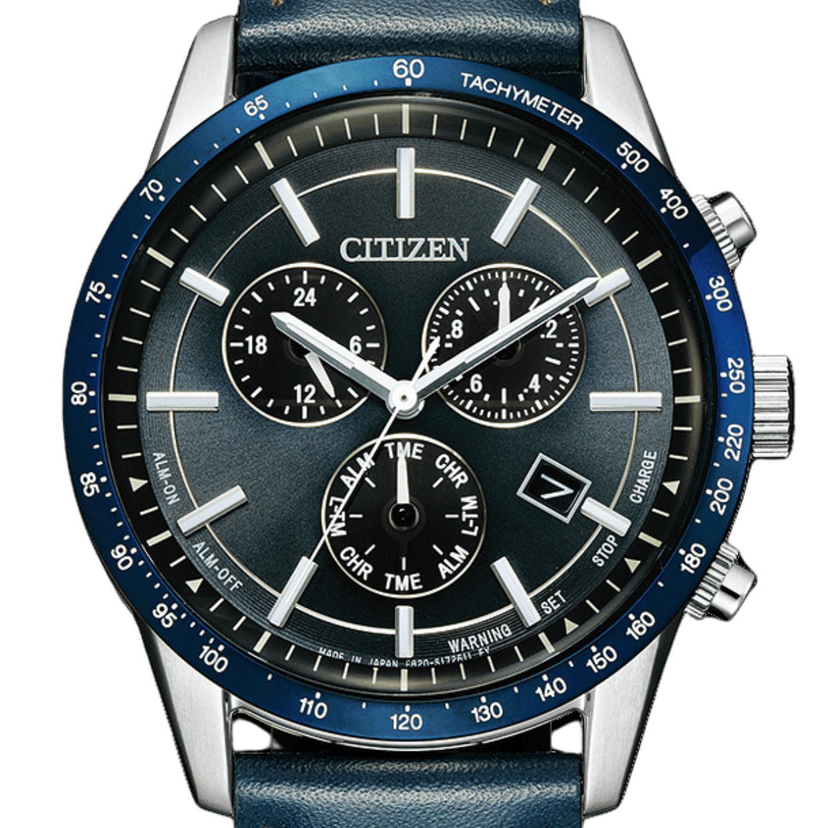 Citizen Collection Eco-Drive BL5490-09M BL5490 BL5490-09 Chronograph Black Dial Gents Watch