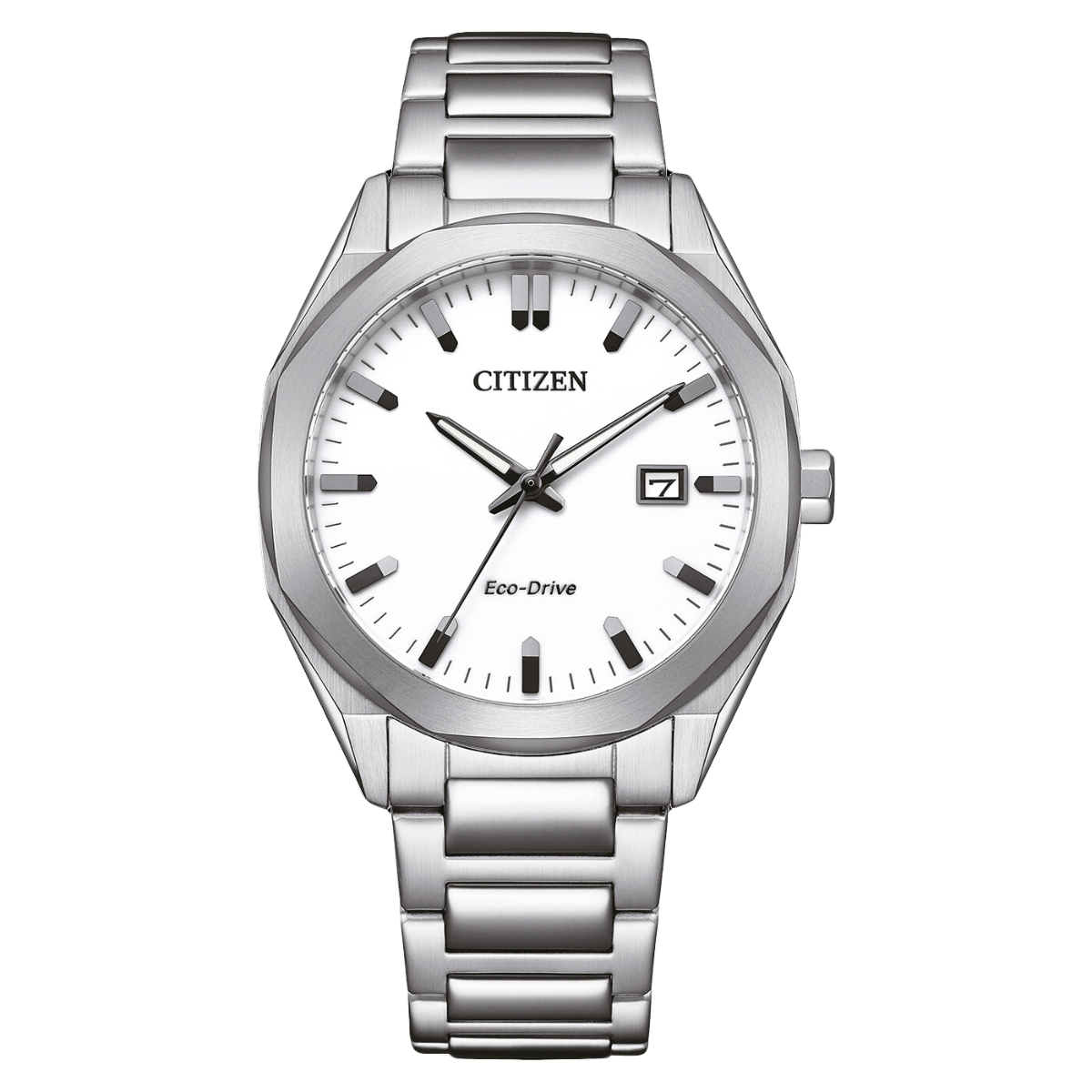 Citizen Collection Eco-Drive  BM7620-83A BM7620 BM7620-83 White Dial Mens Watch