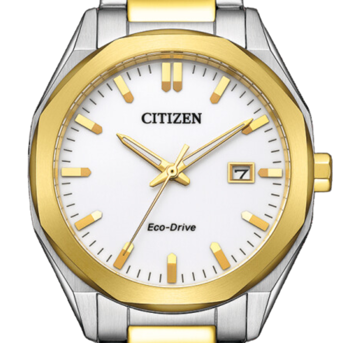 Citizen Collection Eco-Drive BM7624-82A BM7624 BM7624-82 White Dial Mens Watch