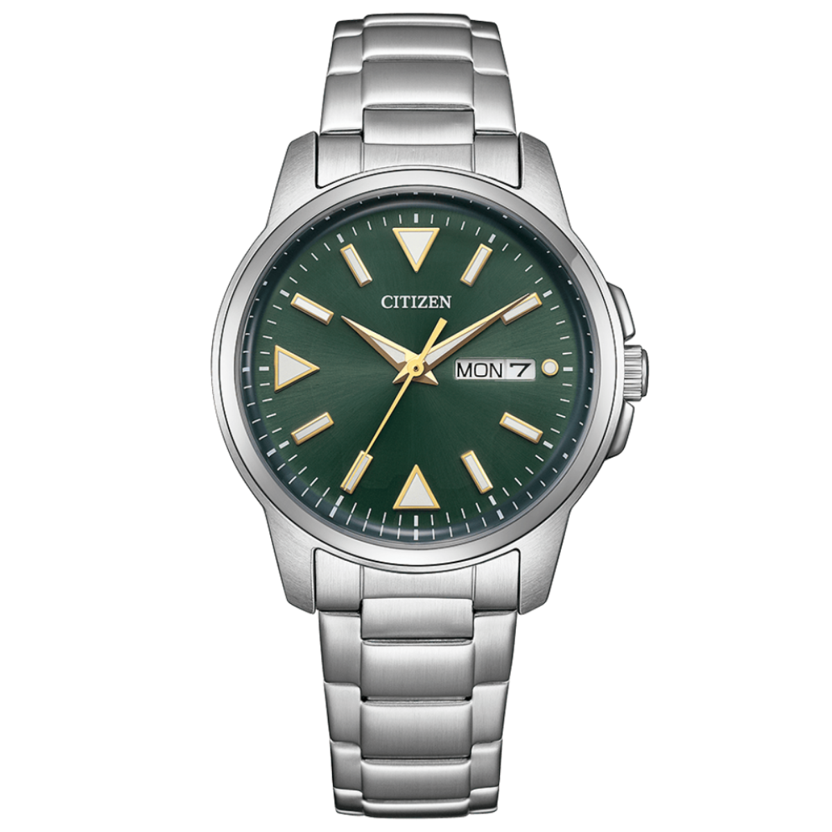 Citizen Collection Eco-Drive  BM8180-71W BM8180 BM8180-71 Green Dial Casual Mens Watch