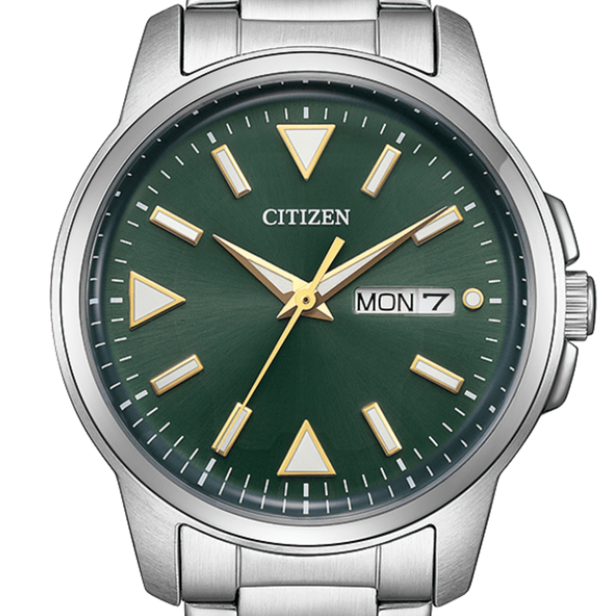 Citizen Collection Eco-Drive  BM8180-71W BM8180 BM8180-71 Green Dial Casual Mens Watch