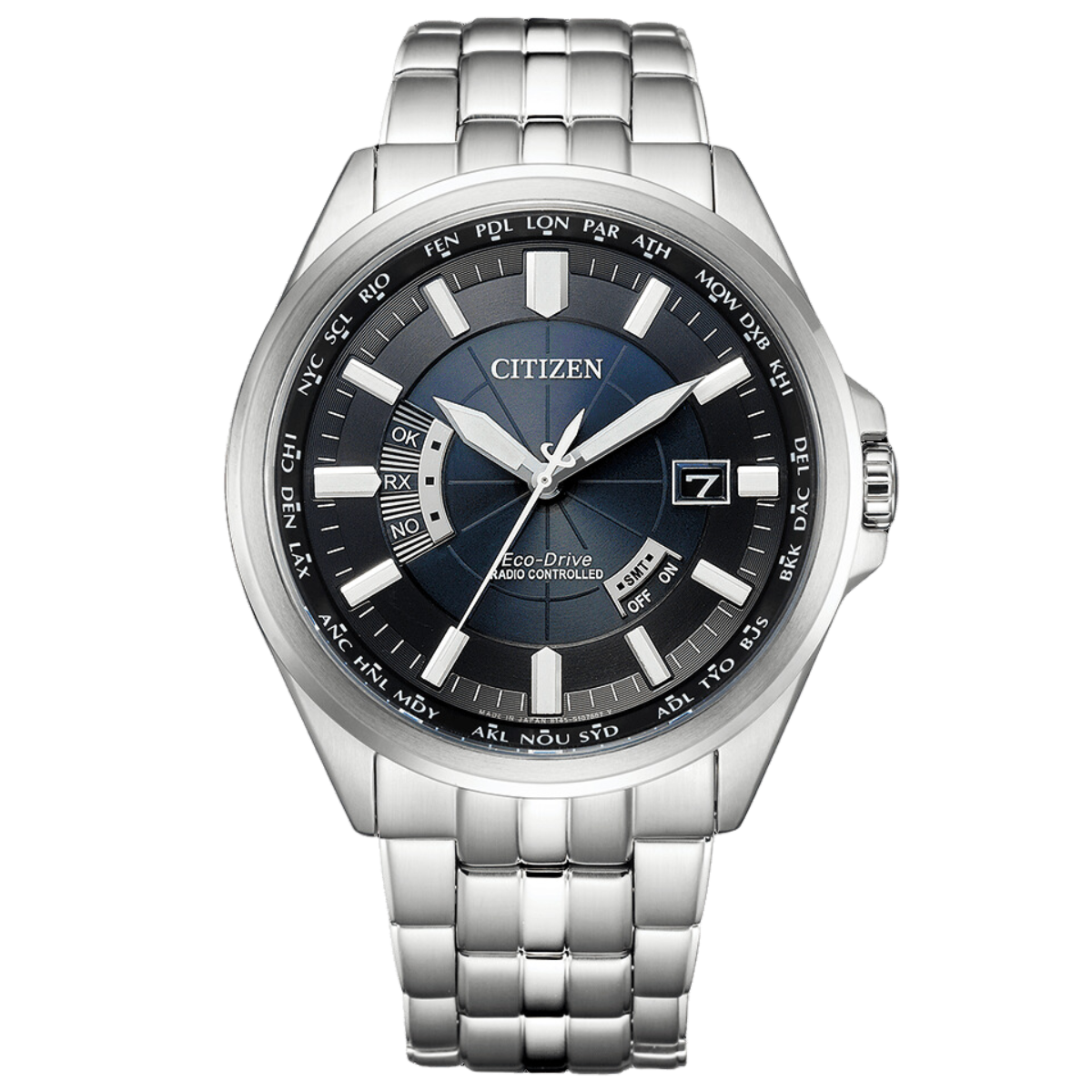 Citizen Collection CB0011-69L CB0011-69 Men's Watch - Perpetual Calendar - World Time - Eco-Drive