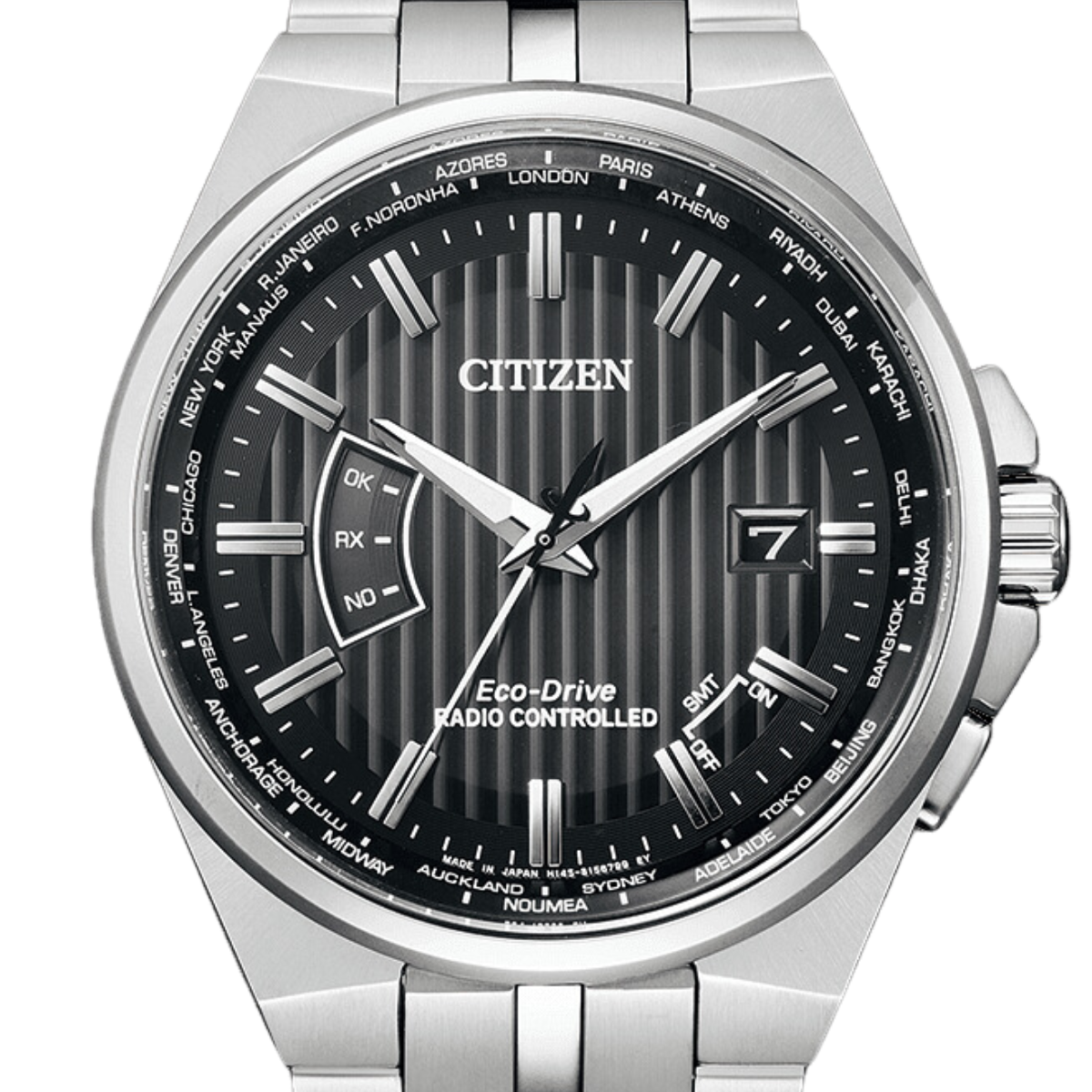 Citizen Collection CB0161-82E CB0161-82 Men's Watch - Perpetual Calendar - World Time - Eco-Drive