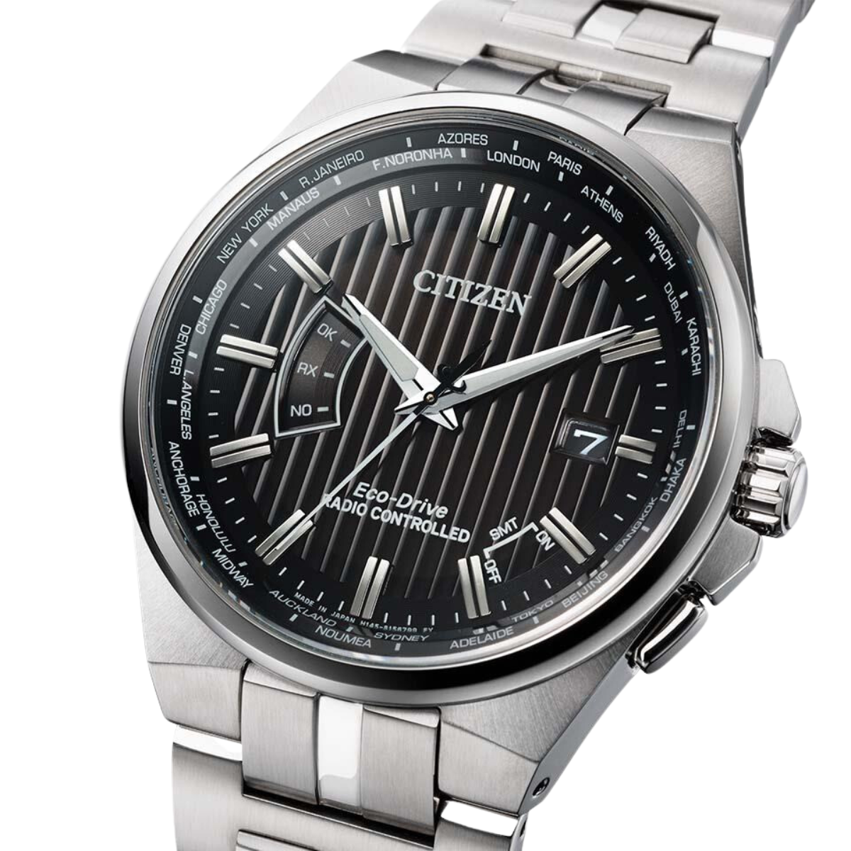 Citizen Collection CB0161-82E CB0161-82 Men's Watch - Perpetual Calendar - World Time - Eco-Drive