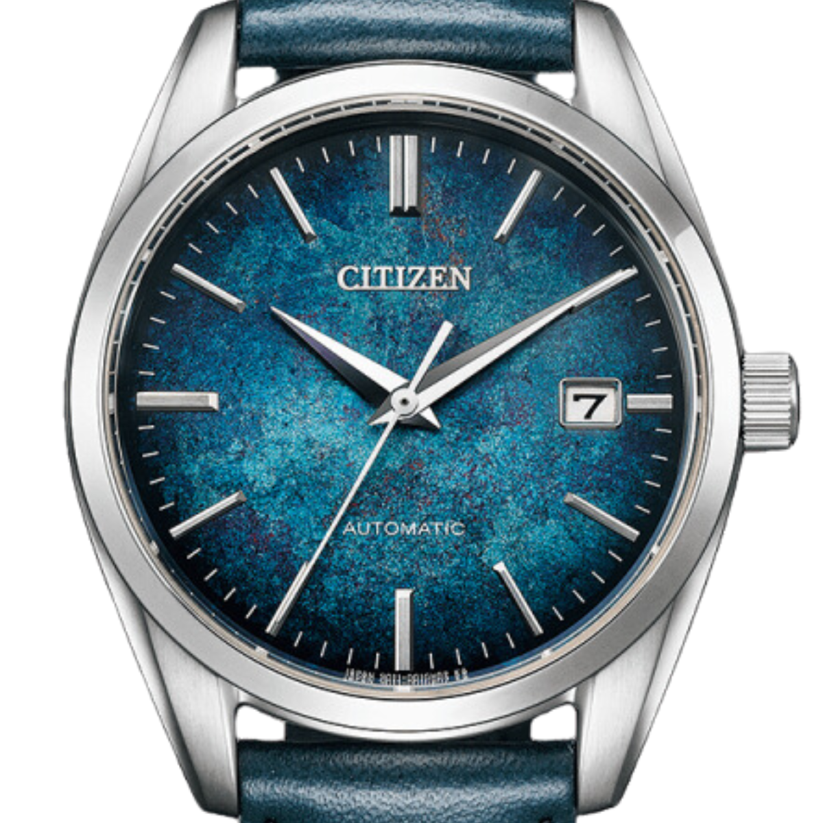 Citizen JDM Silver Leaf Lacquer NB1060-12L NB1060-12 Blue Dial Men's Automatic Watch