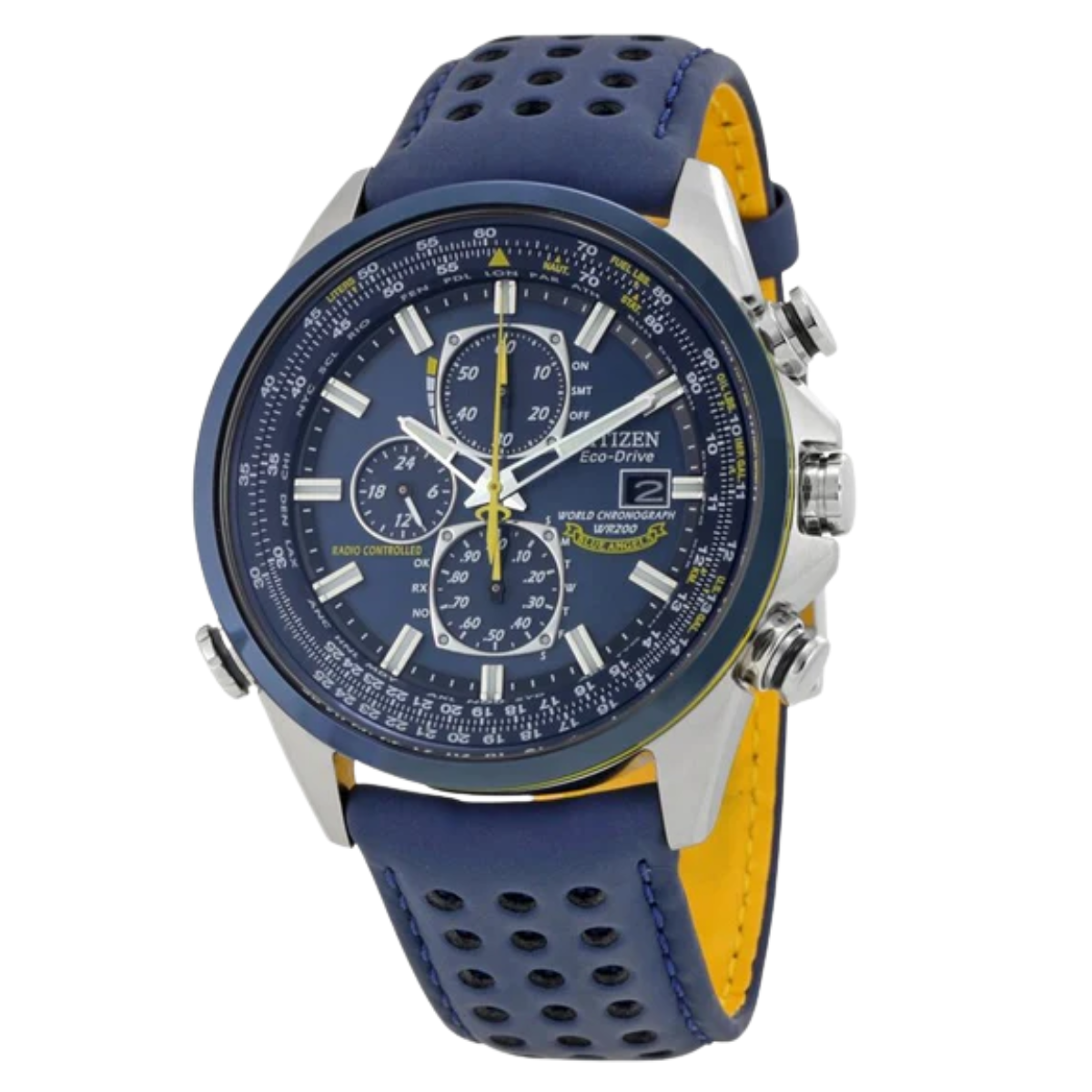 Citizen Promaster Blue Angel Chronograph AT8020-03L AT8020 Eco-Drive Sports Watch