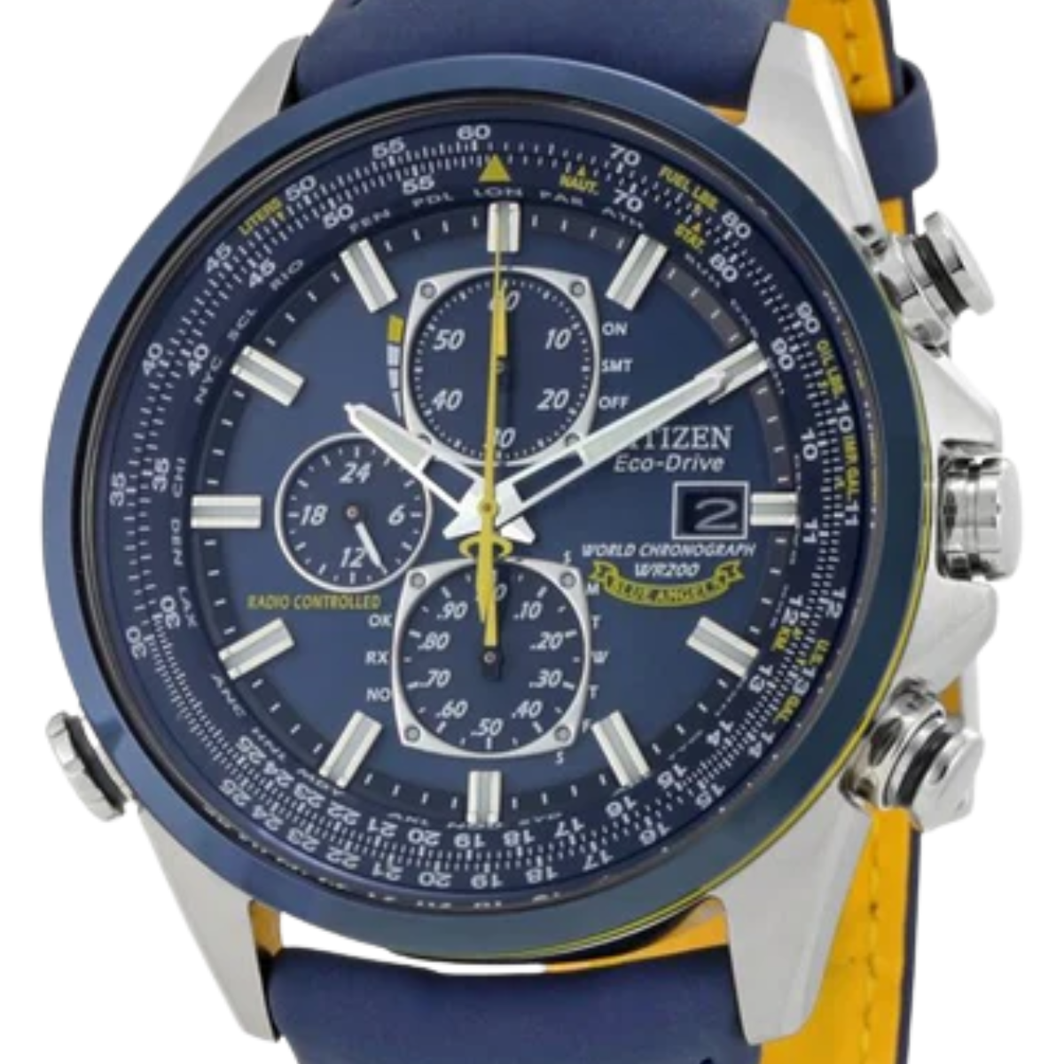 Citizen Promaster Blue Angel Chronograph AT8020-03L AT8020 Eco-Drive Sports Watch