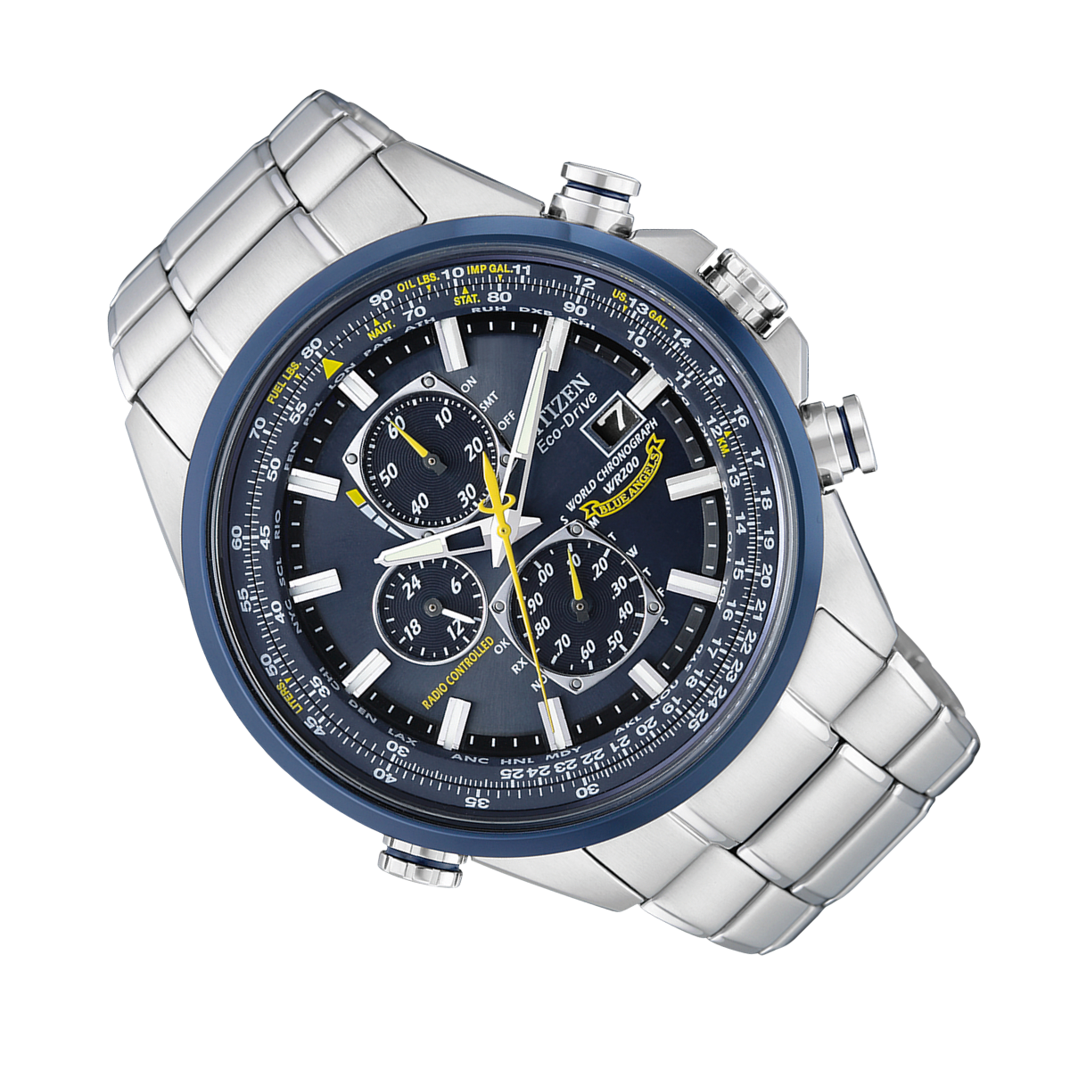 Citizen Promaster Skyhawk Blue Angel Chronograph AT8020-54L AT8020 Eco-Drive Watch