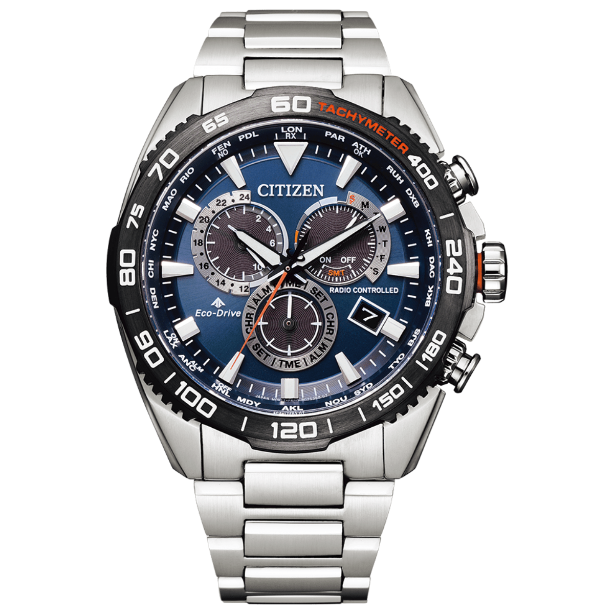 Citizen Promaster Land CB5034-82L CB5034 Chronograph Eco-Drive Mens Watch