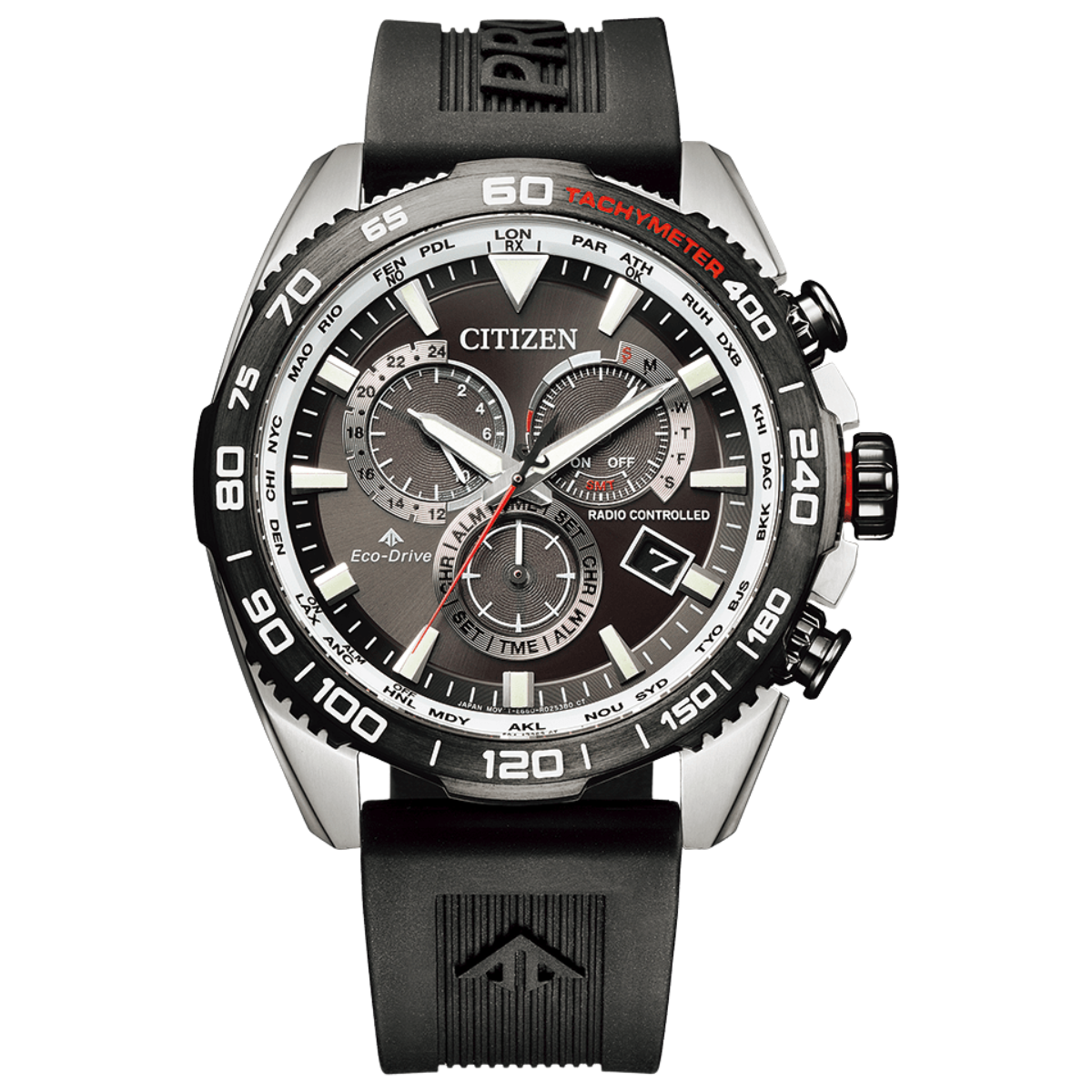 Citizen Promaster Land CB5036-10X CB5036 Chronograph Eco-Drive Mens Watch