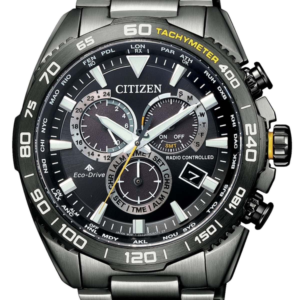 Citizen Promaster Land CB5037-84E CB5037 Chronograph Eco-Drive Mens Watch