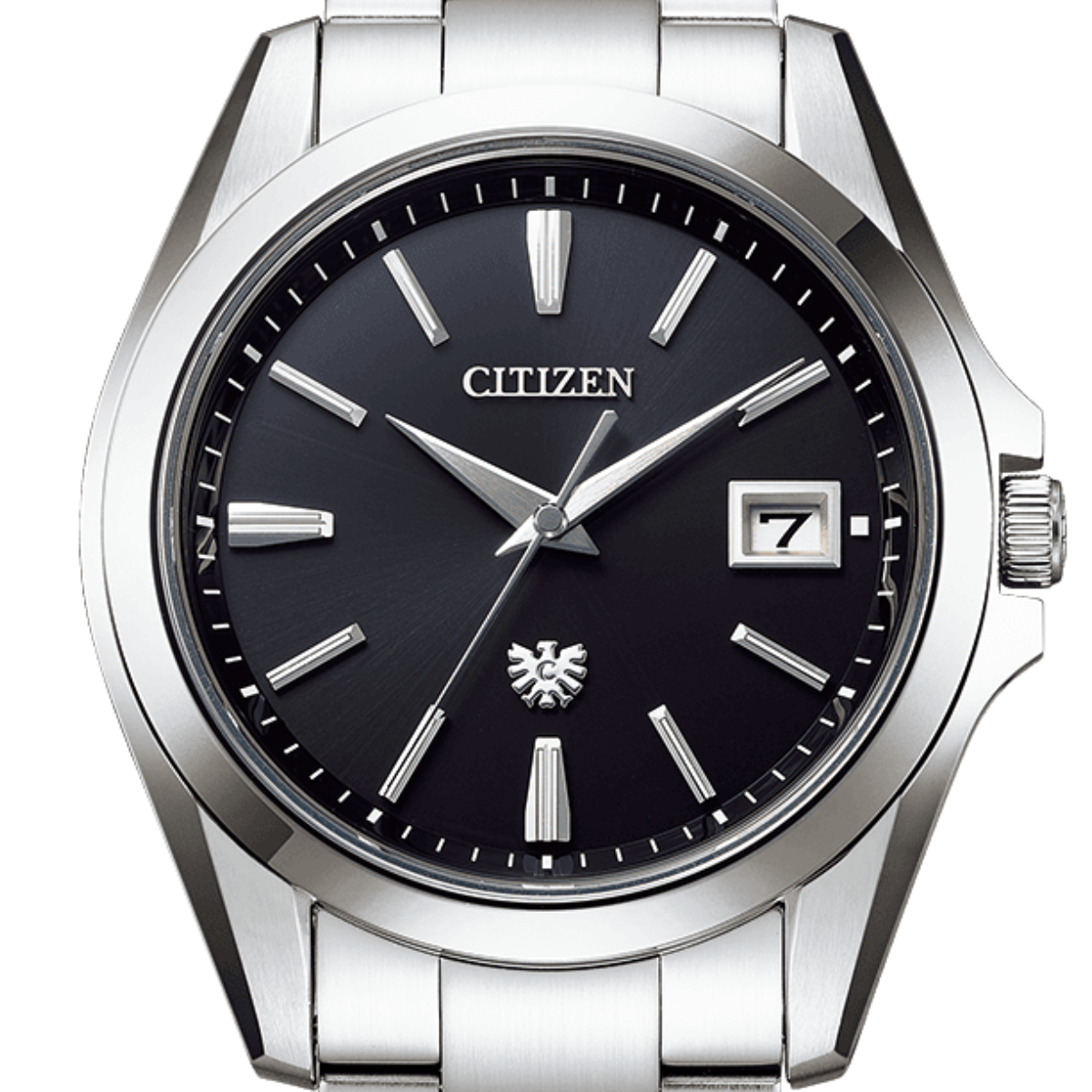 Citizen “The Citizen” AQ4060-50E AQ4060 Black Dial Eco-Drive Casual Mens Watch