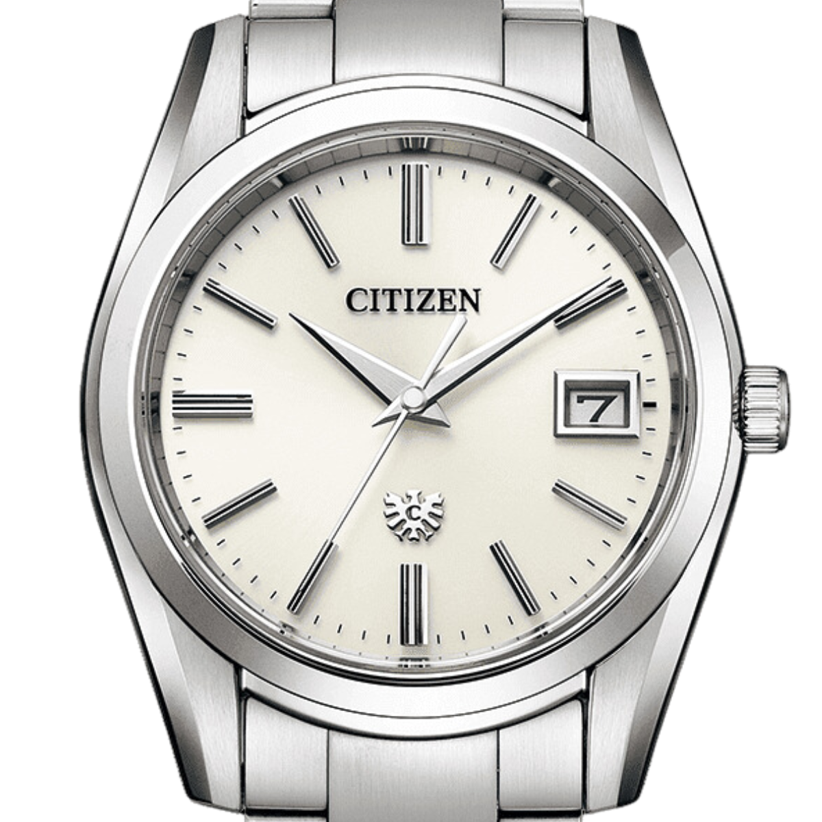 Citizen “The Citizen” AQ4080-52A AQ4080 AQ4080-52 Sunray Silver Dial Dress Watch