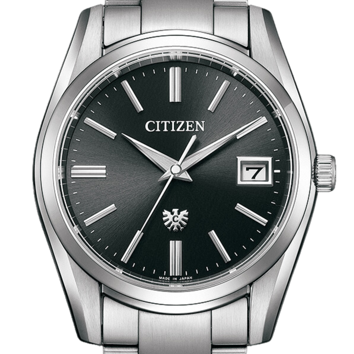 Citizen “The Citizen” AQ4080-52E AQ4080 AQ4080-52”Sunray Black Dial Mens Watch