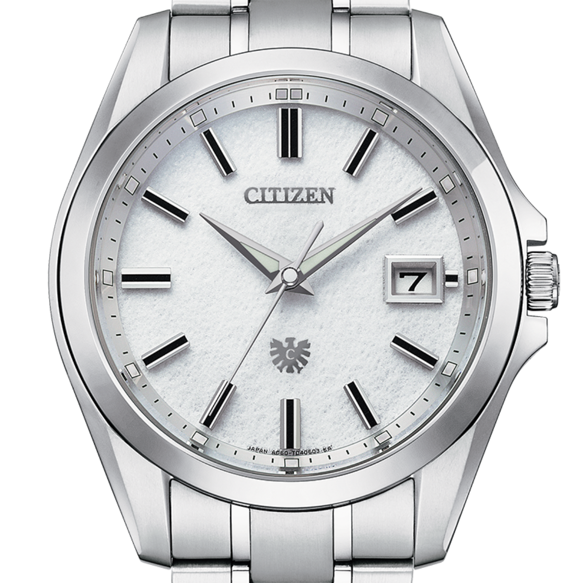 Citizen “The Citizen” Tosa Washi AQ4091-56A AQ4091 Super Titanium White Dial Watch