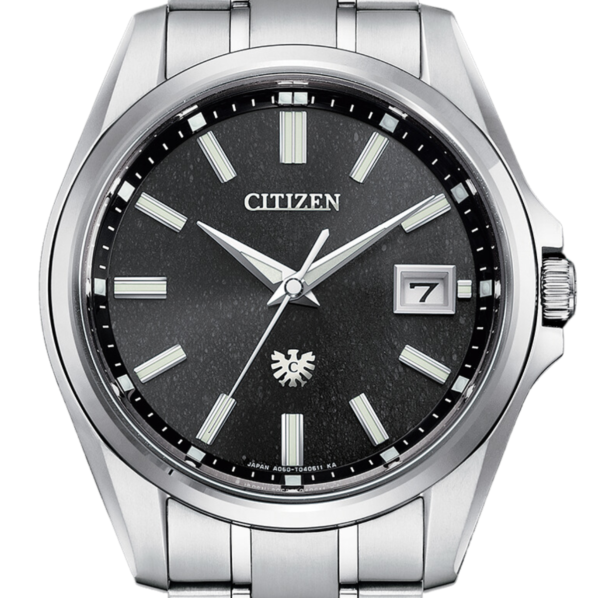 Citizen “The Citizen” Tosa Washi AQ4091-56E AQ4091 Super Titanium Black Dial Watch