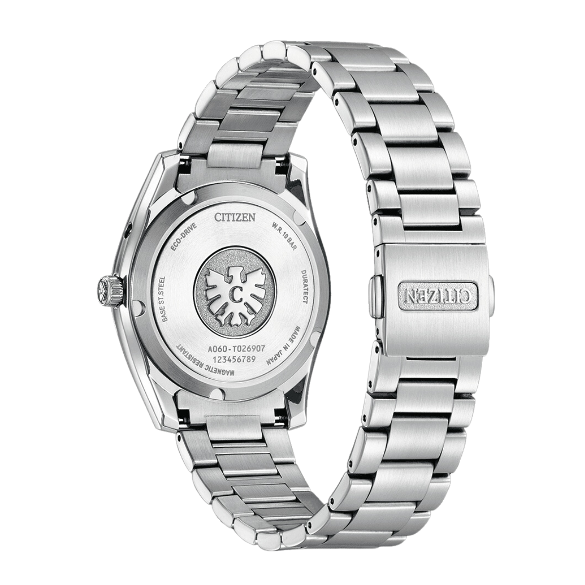 Citizen “The Citizen” AQ4080-52A AQ4080 AQ4080-52 Sunray Silver Dial Dress Watch