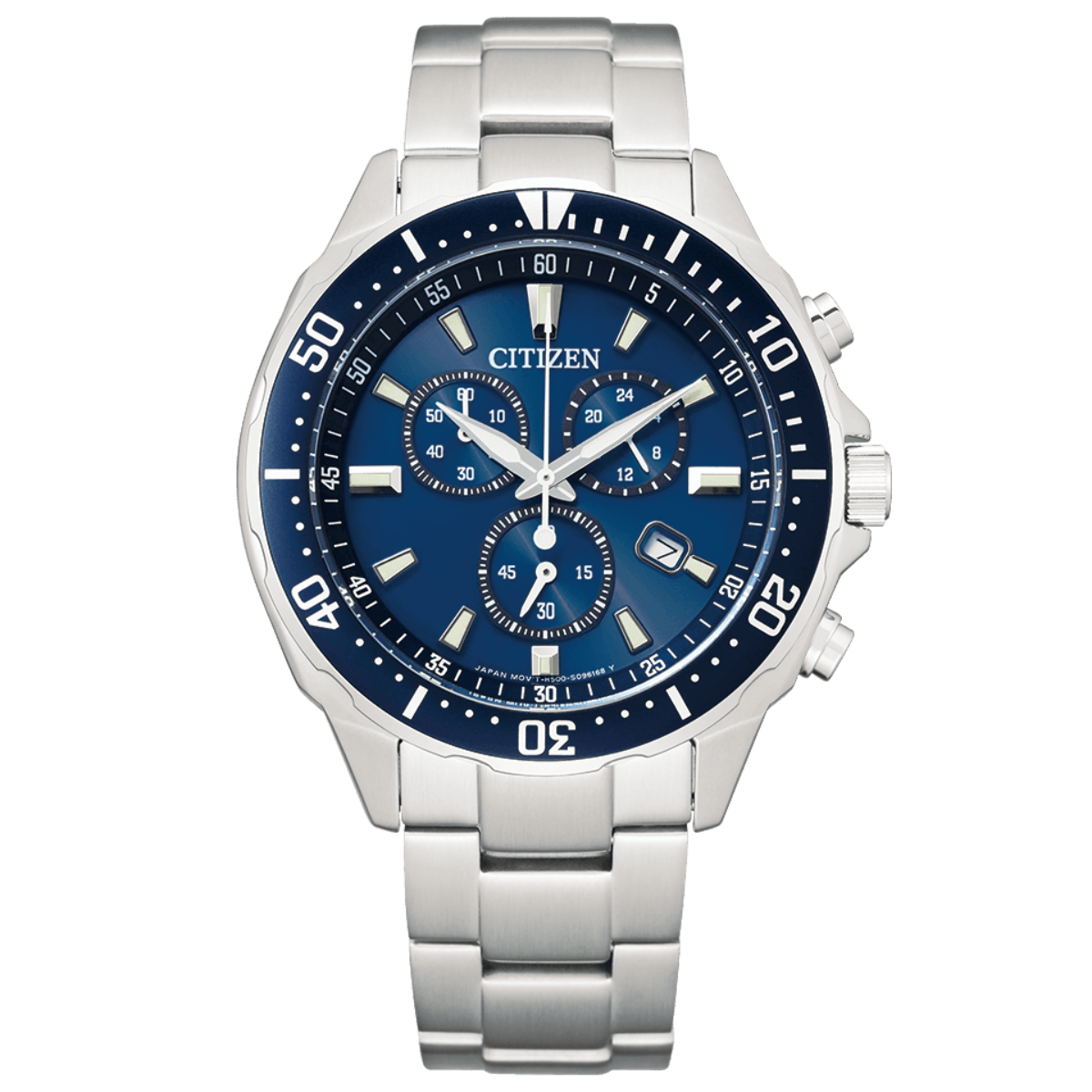 Citizen Collection Alterna VO10-6772F Eco-Drive Chronograph Blue Dial Sports Watch