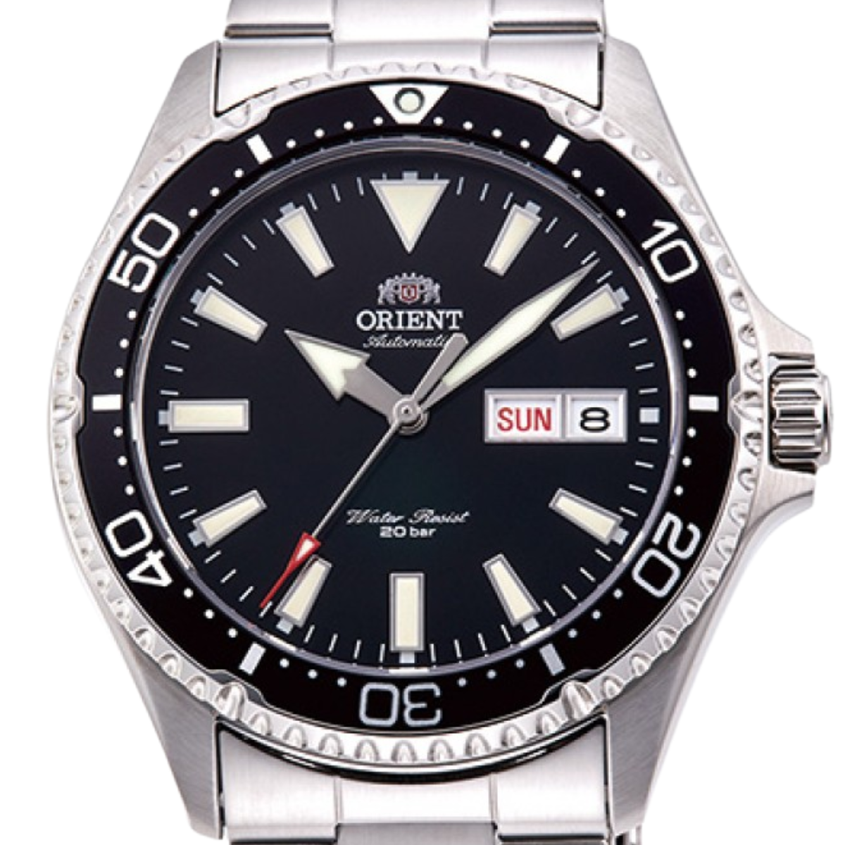 Orient Mako 3 Sports RN-AA0001B Mechanical Black Dial Diving Mens Watch