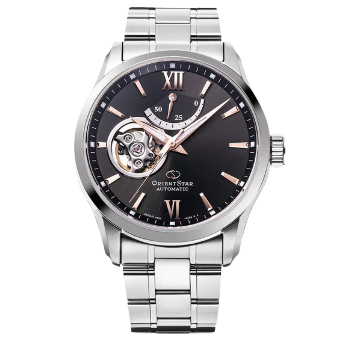 Orient Star RK-AT0009N Men's Automatic Open Heart Anthracite Dial Mens Watch