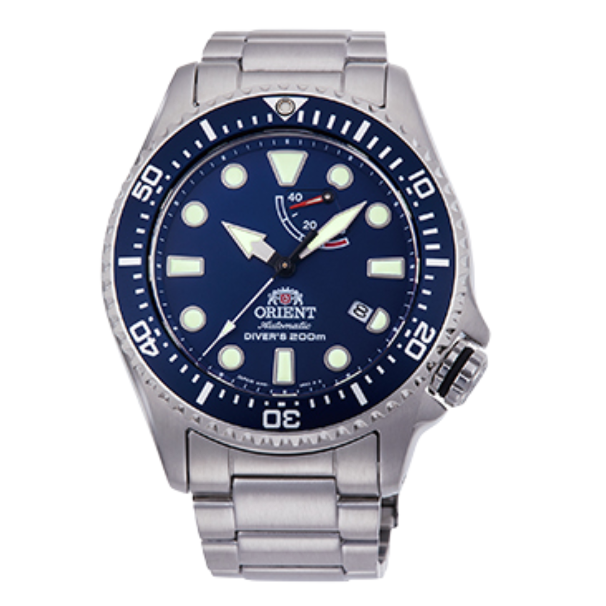 Orient Triton Mechanical RA-EL0002L Blue Dial Sports Mens Divers Watch