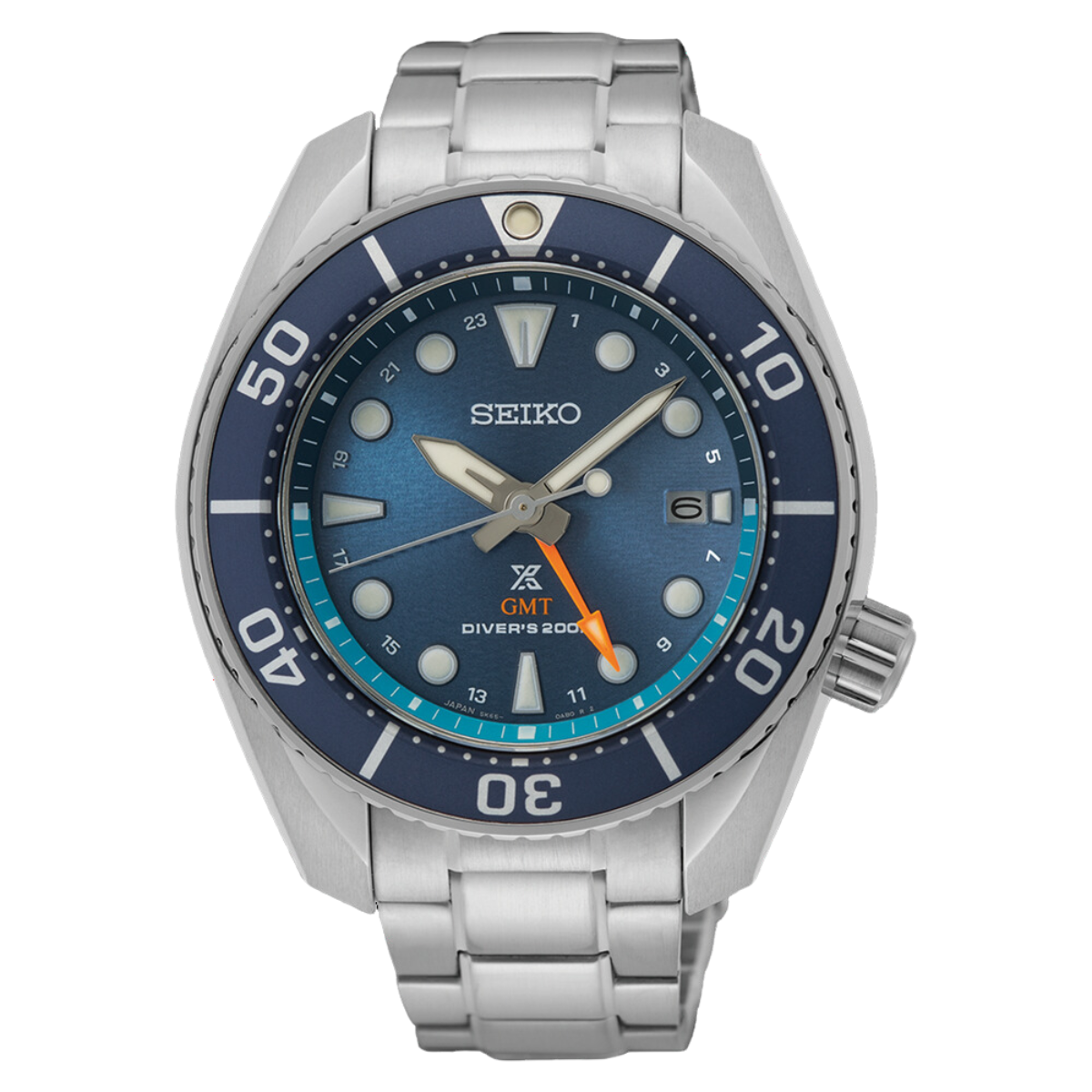 Seiko Sumo GMT Prospex SFK001J1 SFK001 SFK001J Blue Dial Mens Diving Watch