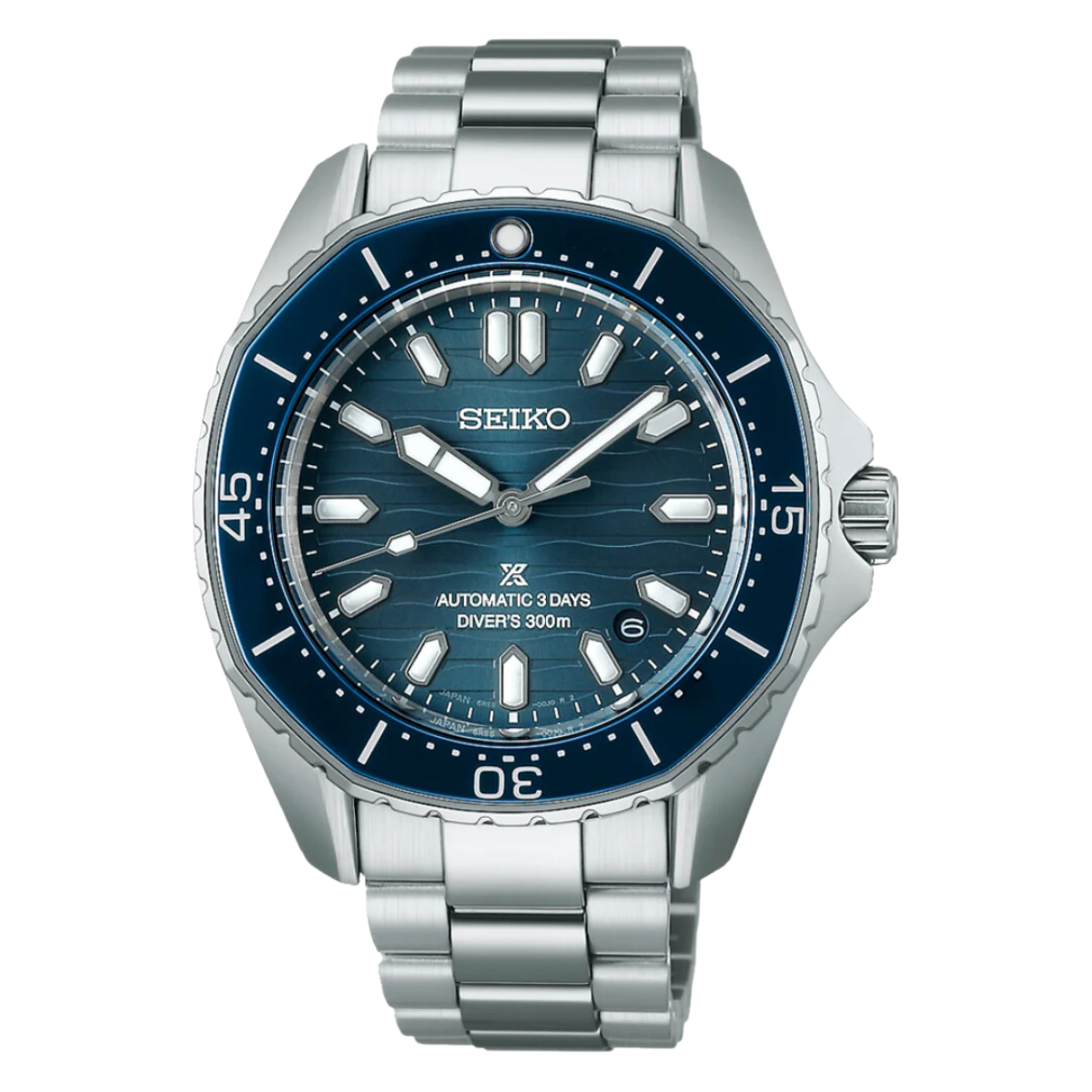 Seiko Prospex Polygonal in Coastline-Cobalt SPB483J SPB483J1 SPB483J Divers 300m Men's Watch