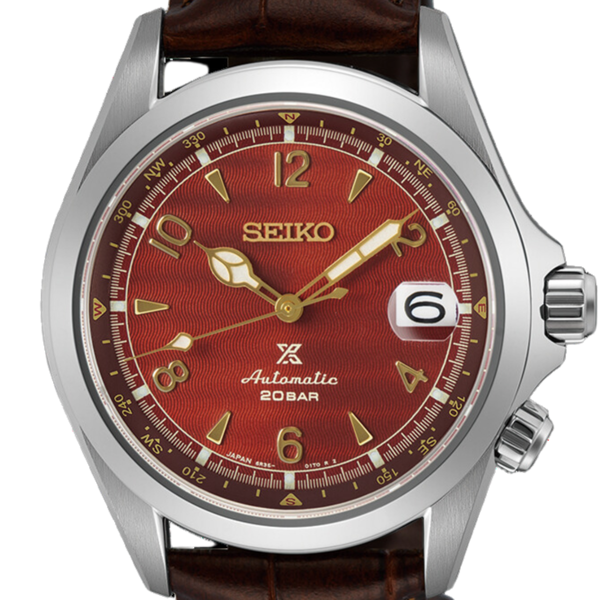 Seiko Prospex Land SPB489 SPB489J1 Red Alpinist Limited Edition Australian Desert Watch