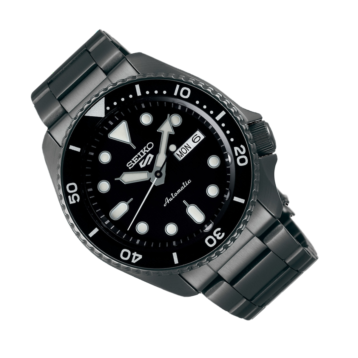 Seiko 5 Sports SRPD65K1 SRPD65 Black Automatic Watch