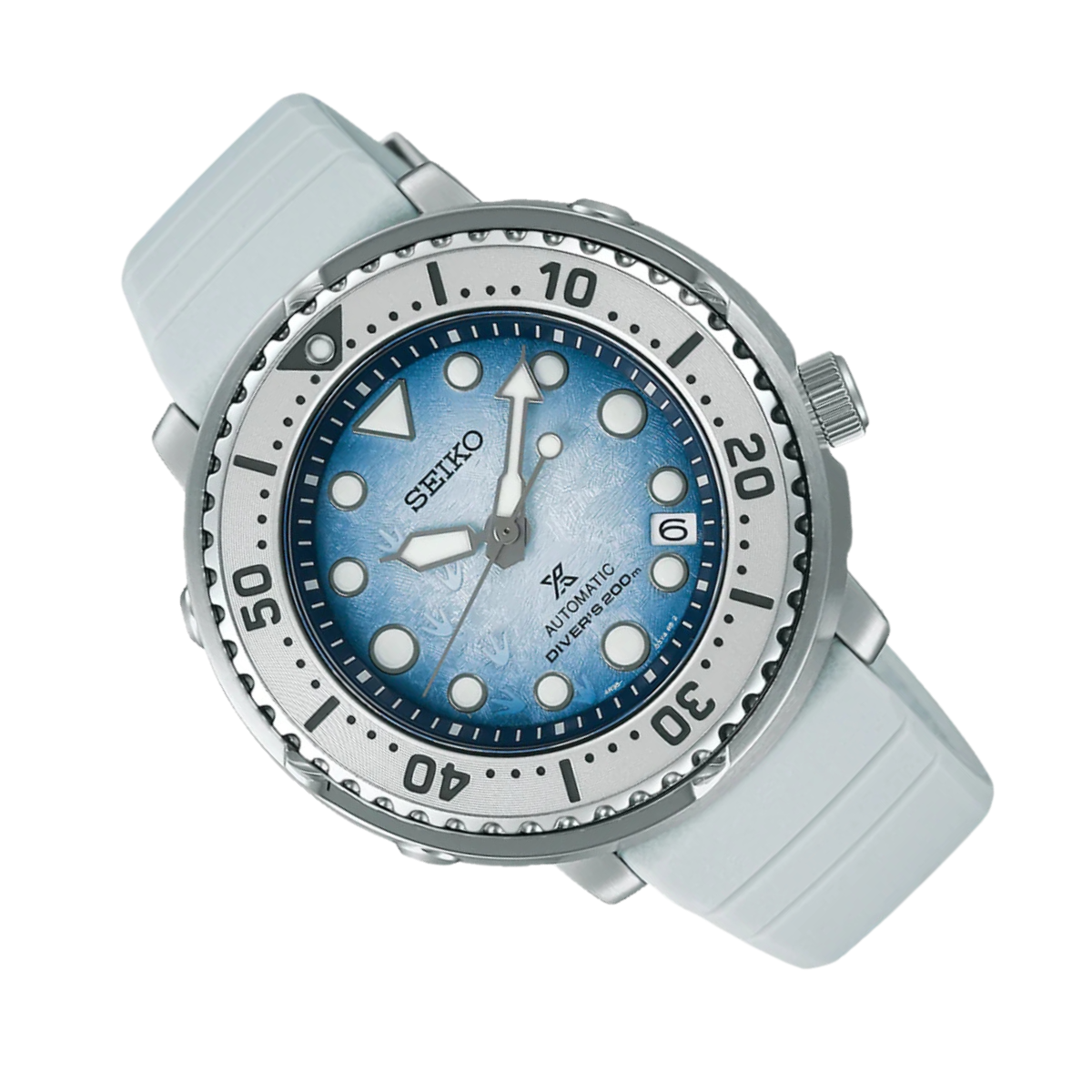 Seiko Prospex Antartica Monster SRPG59K1 SRPG59K SRPG59 Save the Ocean Blue Dial Watch