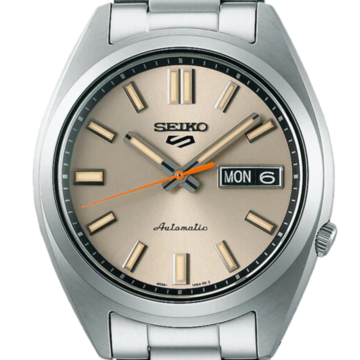 Seiko 5 Sports SRPK91K1 SRPK91 SRPK91K SNXS Series Mechanical Mens Ivory Dial Watch