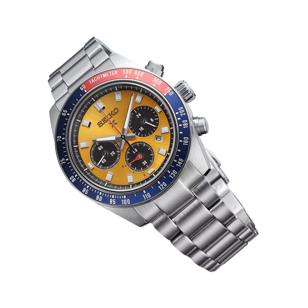 Seiko SSC947P1 SSC947 SSC947 Prospex Speedtimer Chronograph Sunray Yellow Dial Watch (PRE-ORDER AUG.2024) - Skywatches