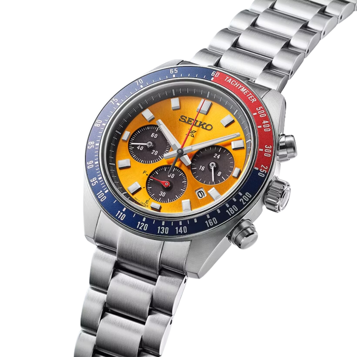 Seiko SSC947P1 SSC947 SSC947 Prospex Speedtimer Chronograph Sunray Yellow Dial Watch (PRE-ORDER AUG.2024) - Skywatches