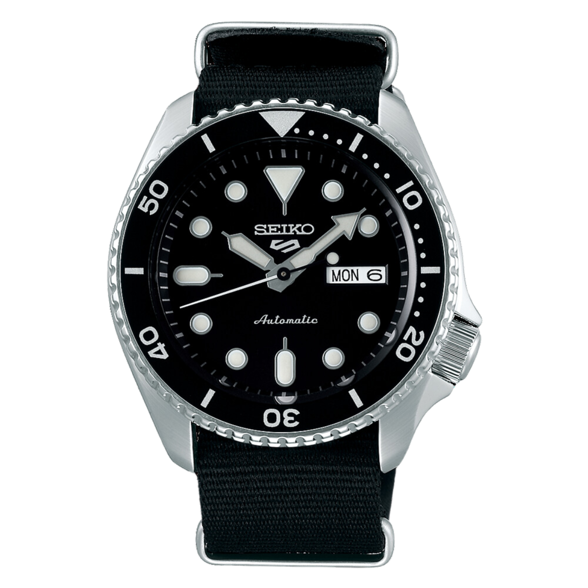 Seiko 5 Sports SKX Series Automatic SRPD55K3 SRPD55 Black Dial Watch