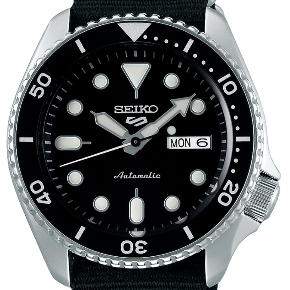 Seiko 5 Sports SKX Series Automatic SRPD55K3 SRPD55 Black Dial Watch