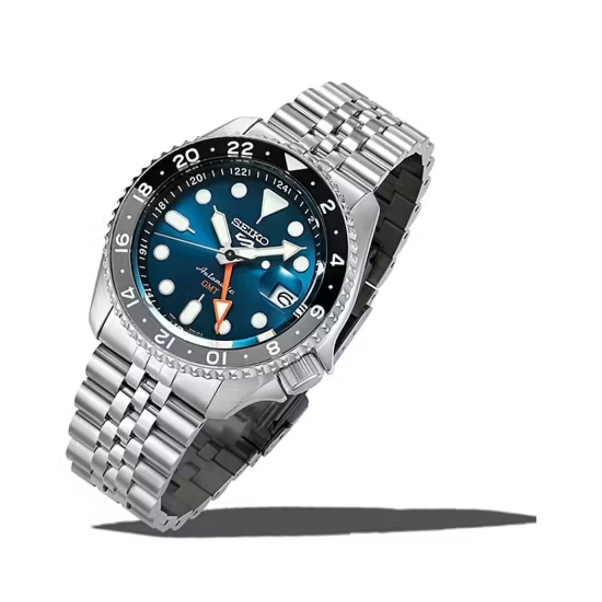 Seiko 5 Sports "Velocity Blue" SSK045K SSK045K1 SSK045 Car Special Edition Automatic Mens Watch