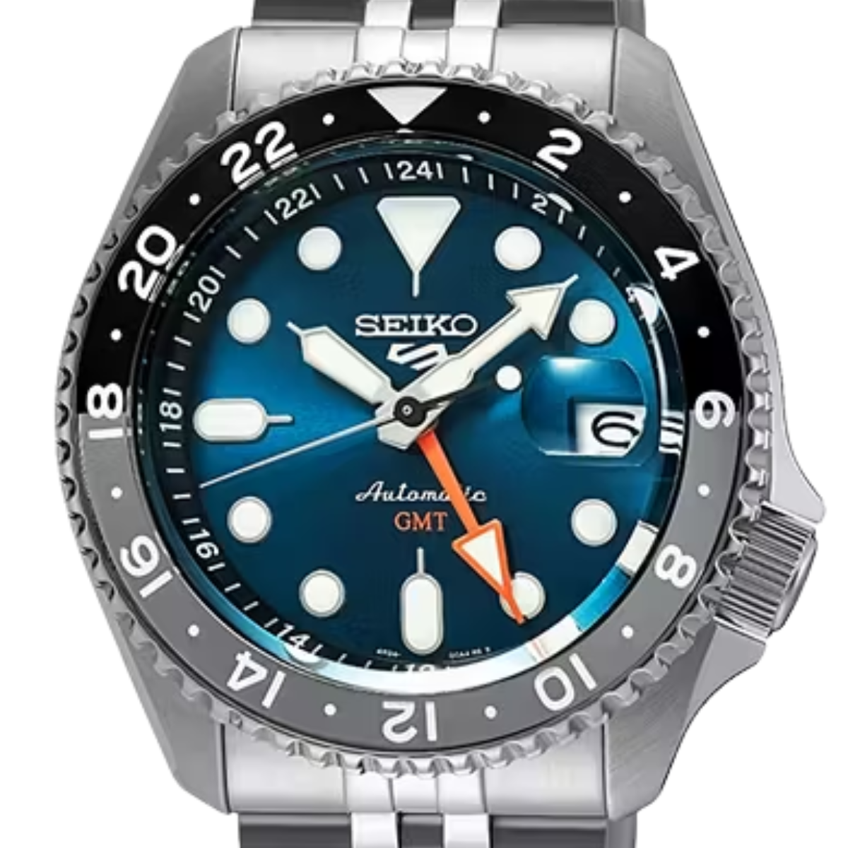 Seiko 5 Sports "Velocity Blue" SSK045K SSK045K1 SSK045 Car Special Edition Automatic Mens Watch