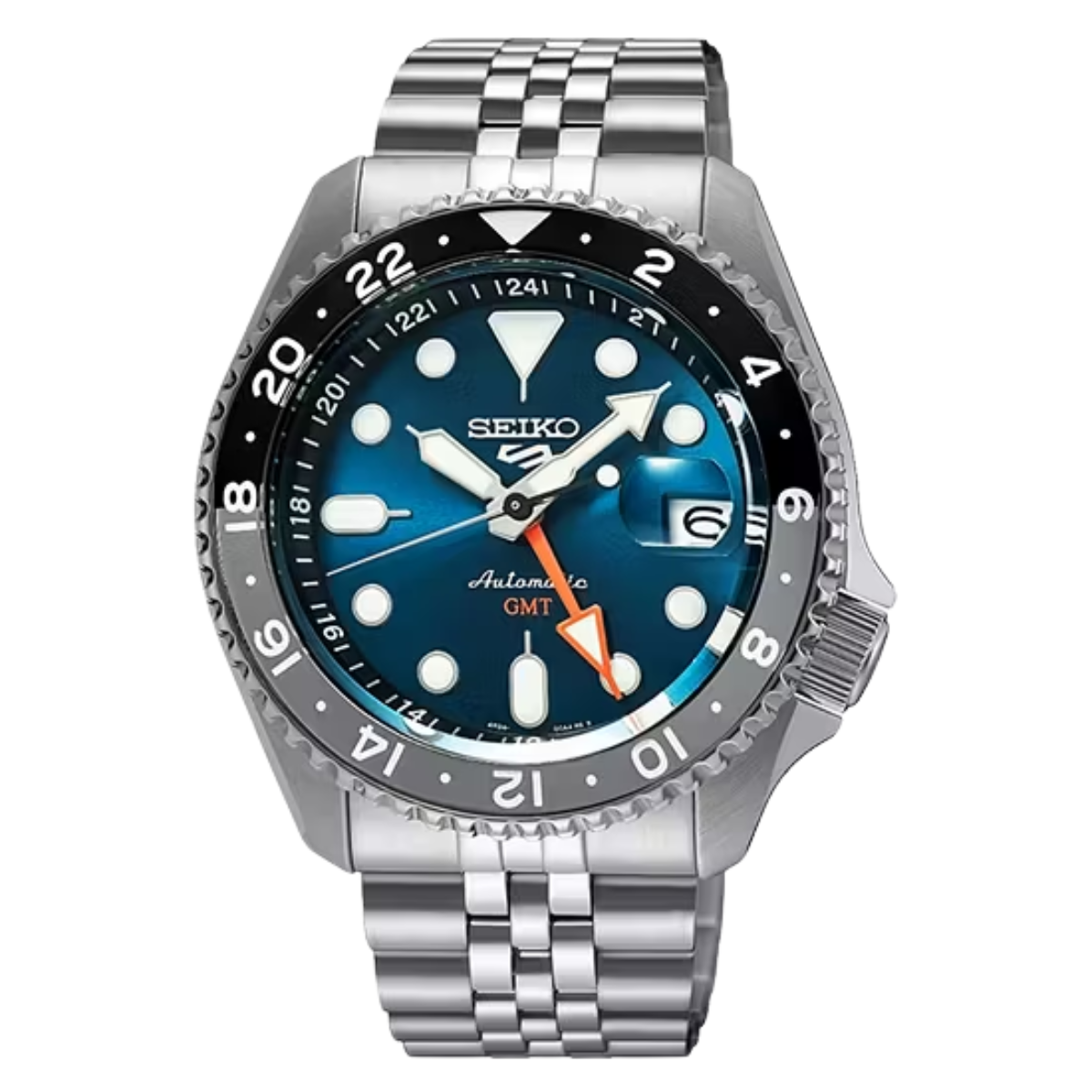 Seiko 5 Sports "Velocity Blue" SSK045K SSK045K1 SSK045 Car Special Edition Automatic Mens Watch