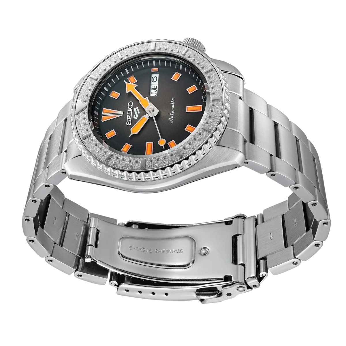 Seiko 5 Sports "Midnight Circuit" SRPL47K SRPL47K1 SRPL47 Car Special Edition Automatic Mens Watch