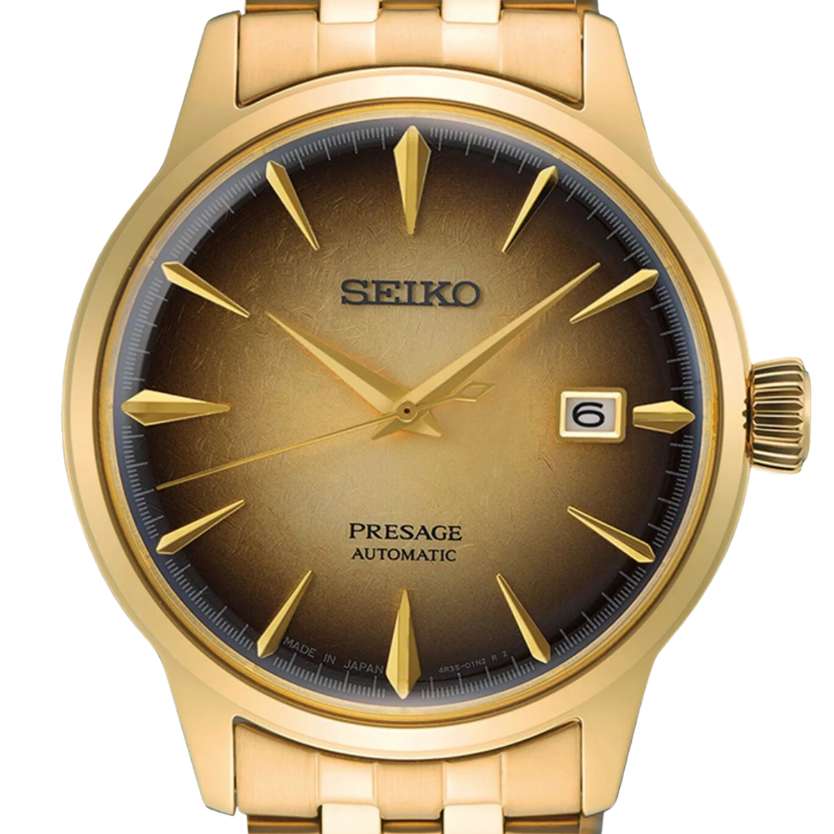 Seiko Presage SRPK48J1  SRPK48 SRPK48J Cocktail Time "Half and Half" Men's Automatic Watch