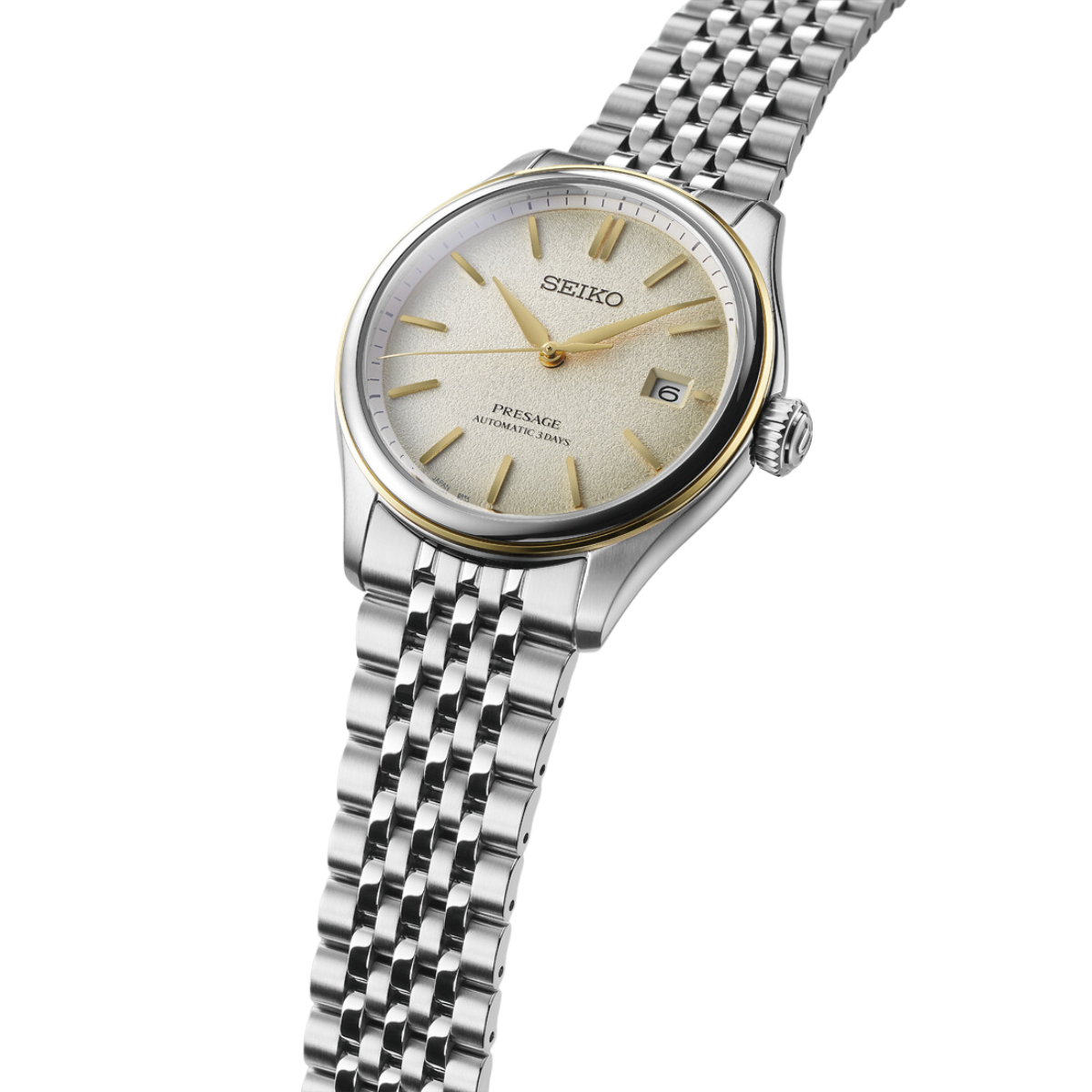 Seiko SPB478J1 Presage "Delicate Cream Silk" SPB478J1 SPB478 SPB478J Automatic Watch